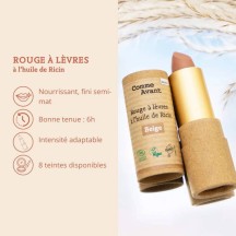 Rouge à lèvres 100% naturel