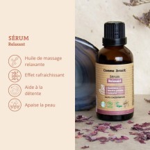 Sérum visage relaxant - Comme Avant