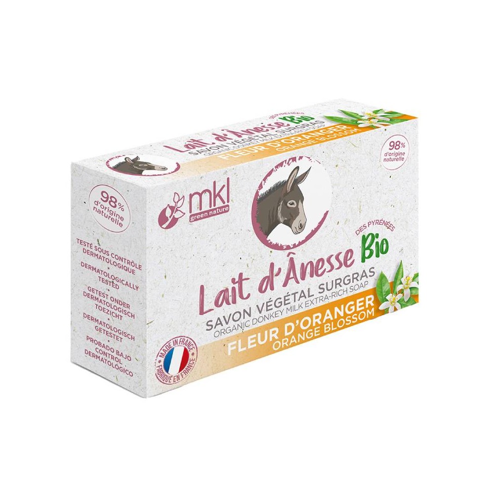 Savon surgras BIO au lait d'ânesse