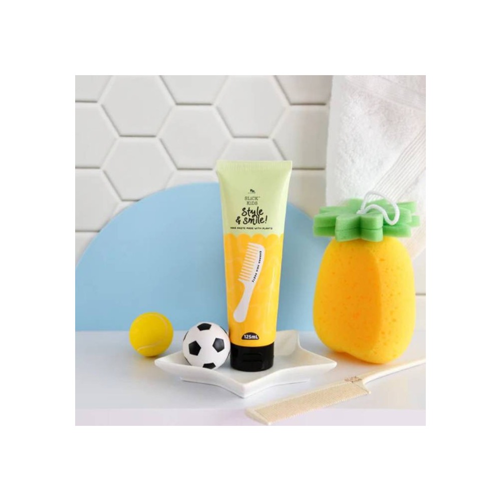 Natürliches Haar-Gel mit Kokosnuss- und Limettenduft