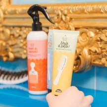 Gel capillaire naturel fixant "noix de coco et citron vert"