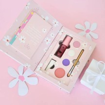Kit de palette de maquillage naturel pour enfants