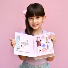 Kit de palette de maquillage naturel pour enfants