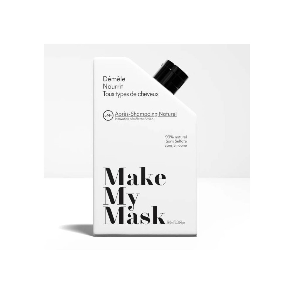 Natürliche Haarspülung – spendet Feuchtigkeit und entwirrt das Haar – MakeMyMask