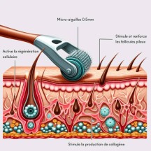 Dermaroller Haarwuchs - MakeMyMask