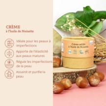 Crème solide 100% naturelle - peaux à imperfections