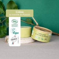 Feste Creme mit Wegerich-Mazerat – gegen Juckreiz