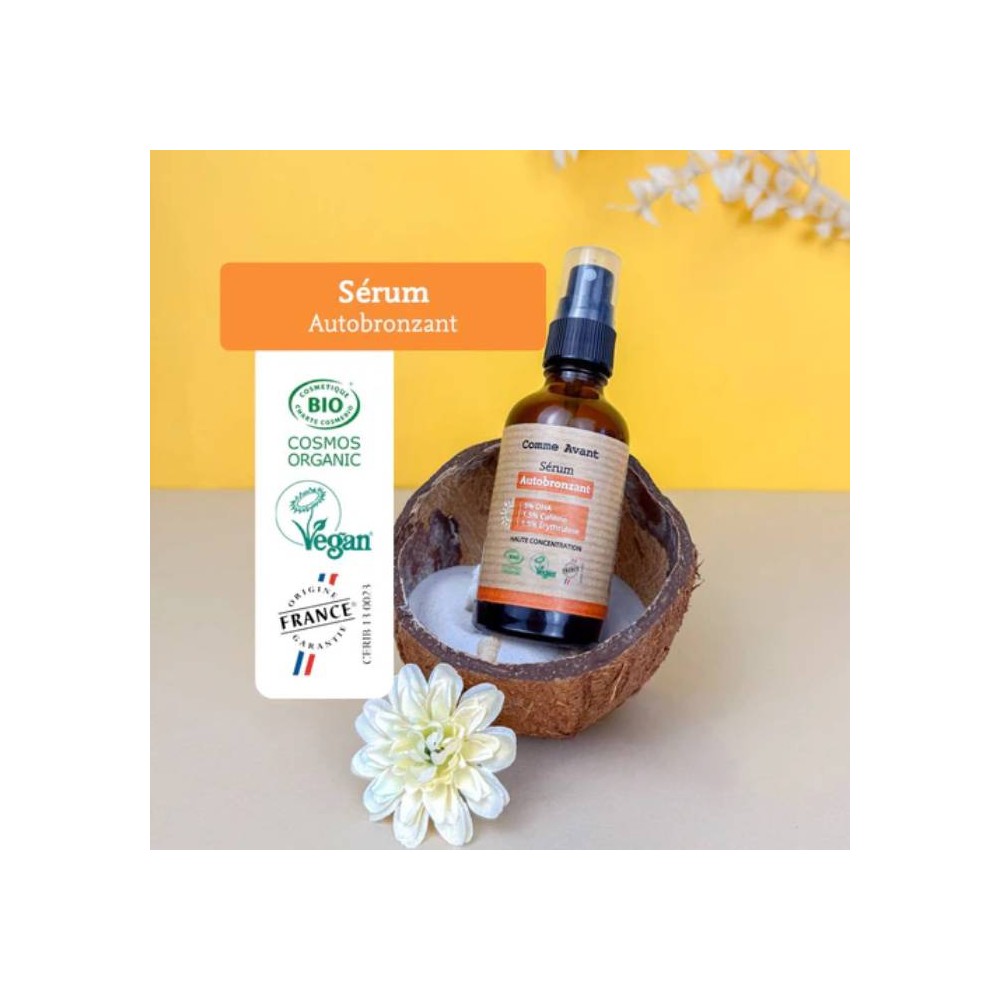 Sérum autobronzant 100% naturel