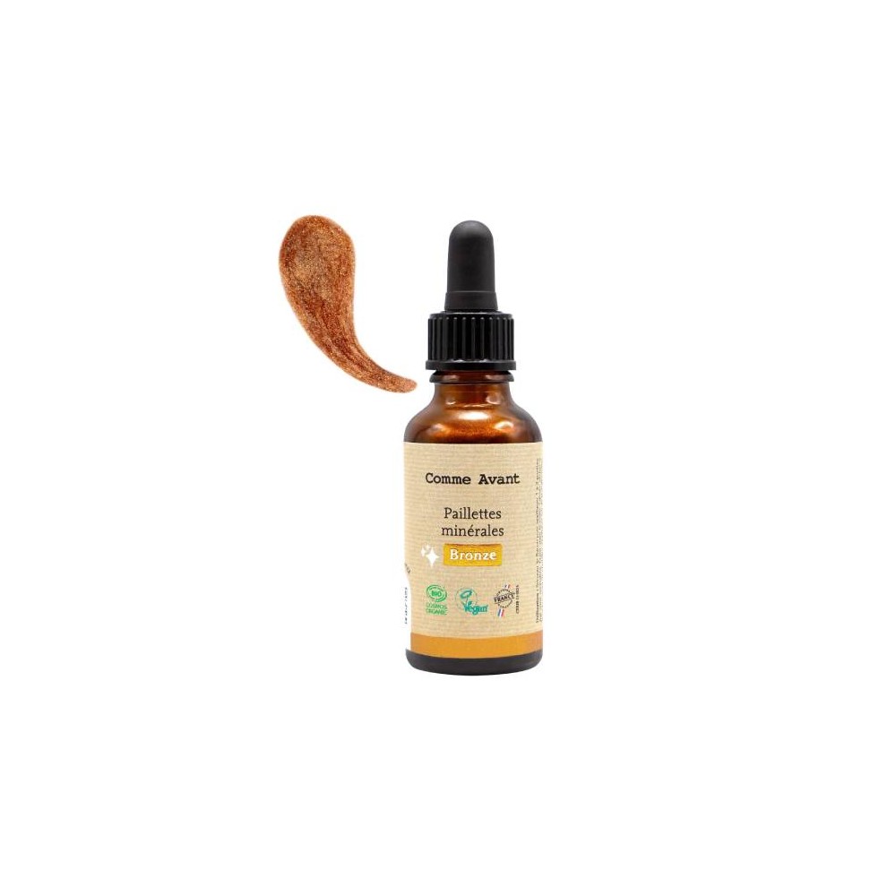 Paillettes minérales 100% naturelle - Comme Avant