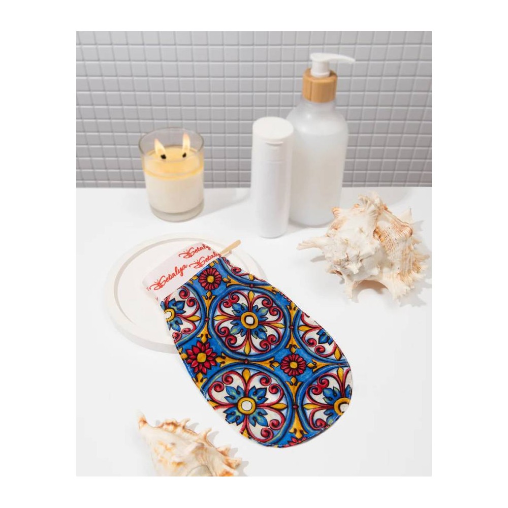 Gant exfoliant en soie - Setalya