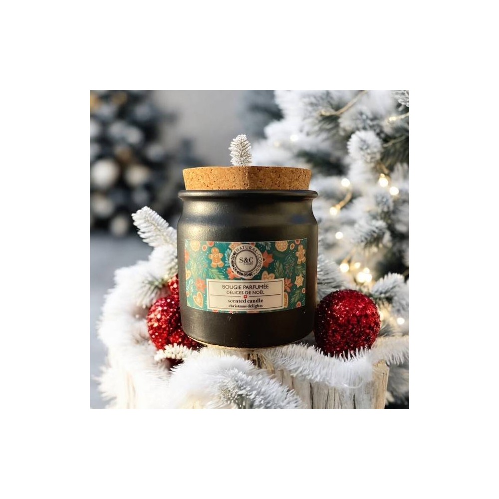 Bougie parfumée “Délices de Noël”