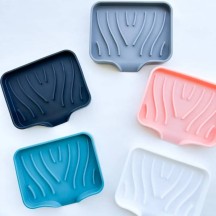 Porte-savon en silicone réutilisable