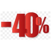 Rabatt 30 bis 40%