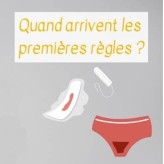 Erste Menstruation